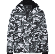 (image for) arctix tundra junior boys jacket black camo